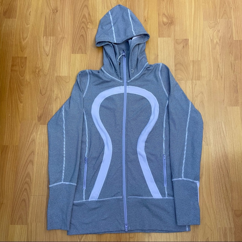 Lululemon Athletica Women’s Scuba Logo Zip Up Hoodie 8